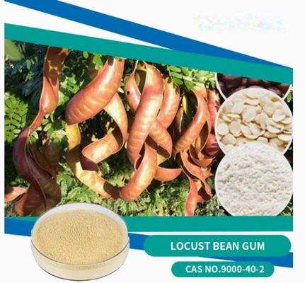Prodotti alimentari e cosmetici biologici Gomma di carobina in polvere CAS NO 9000-40-2 Gomma di fagioli di locusta